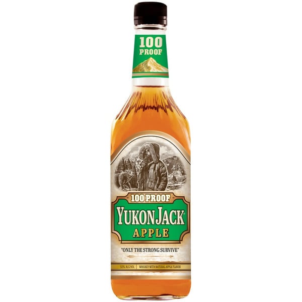 Whiskey Yukon Jack Apple Flavored Whiskey, 50.000% Alcohol hero