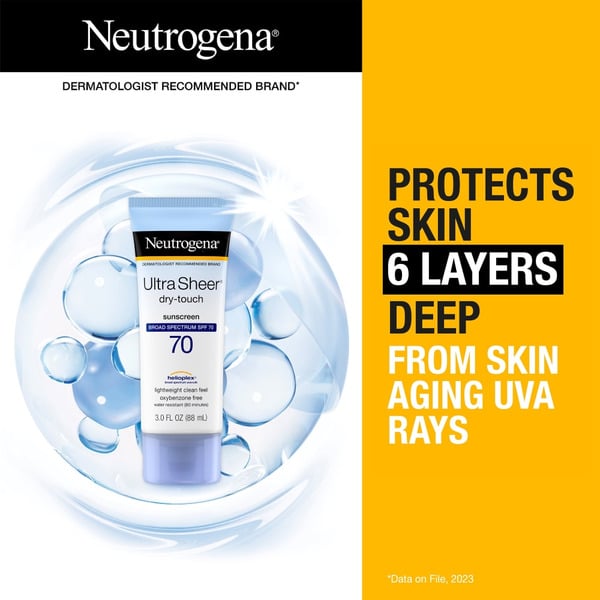 Bristol Farms Neutrogena Ultra Sheer Dry-Touch SPF 70 Sunscreen Lotion  Same-Day Delivery | Bristol Farms