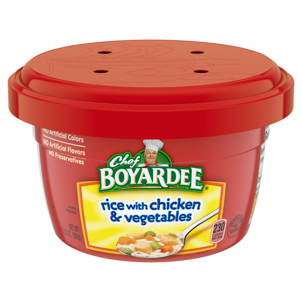 Boxed Meals & Side Dishes Chef Boyardee Rice with Chicken & Vegetables hero