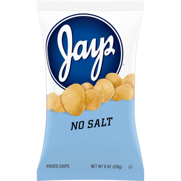 Chips & Pretzels Jays No Salt Potato Chips hero