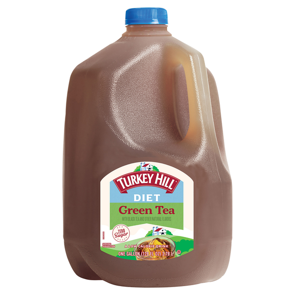 Refrigerated Turkey Hill Green Tea, Diet hero