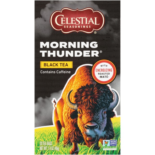 Tea Celestial Seasonings Morning Thunder Black Tea hero