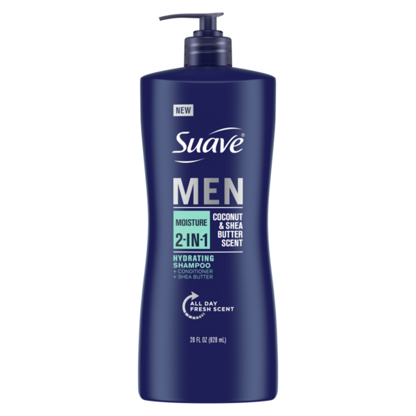 Hair Care Suave Men Shampoo and Conditioner Moisture hero