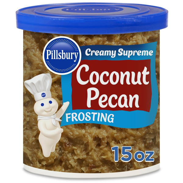 Baking Supplies & Decor Pillsbury Creamy Supreme Coconut Pecan Frosting hero