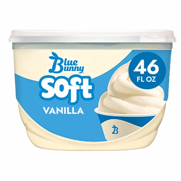 Blue Bunny Soft Vanilla Frozen Dessert hero