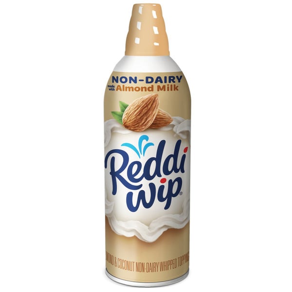 Other Creams & Cheeses Reddi-wip Non Dairy Vegan Whipped Topping Made with Almond Milk hero