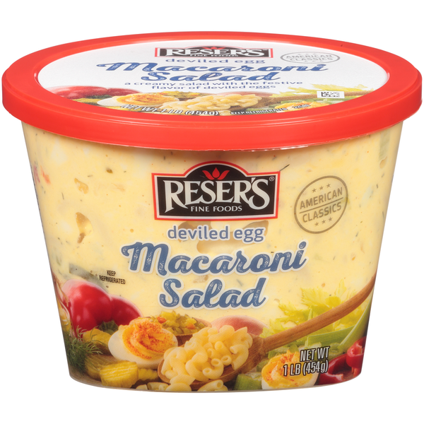 Packaged Salads Reser's Fine Foods Deviled Egg Macaroni Salad hero