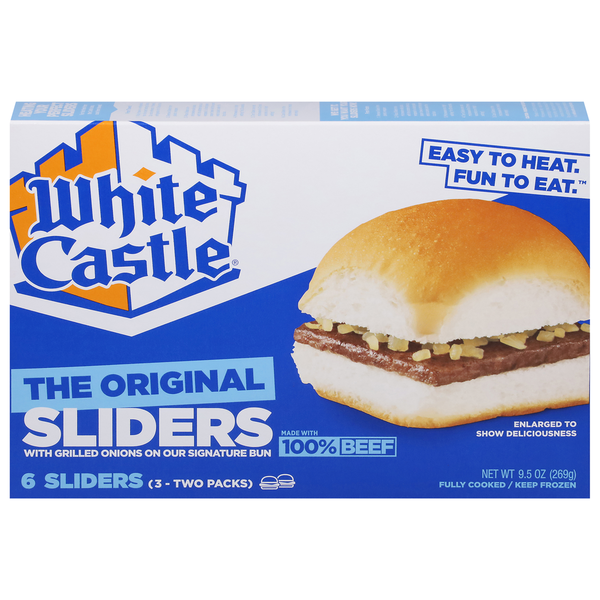 Appetizers & Sides White Castle Sliders, The Original hero