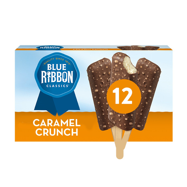 Ice Cream & Ice Blue Ribbon Classics Caramel Crunch Frozen Treat Bar hero