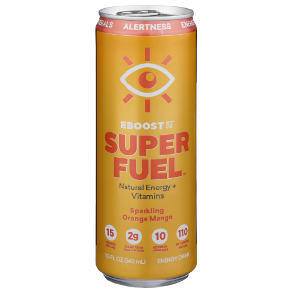 Superfoods & Aloe EBOOST Sparkling Orange Mango Super Fuel hero