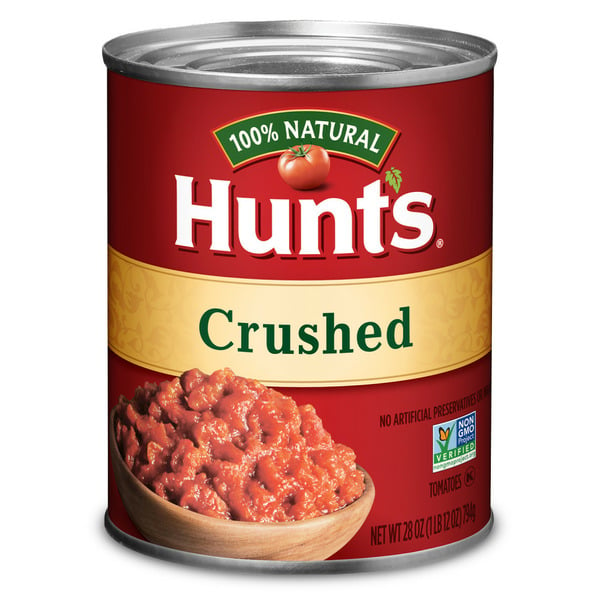 Canned & Jarred Vegetables Hunt's Crushed Tomatoes hero