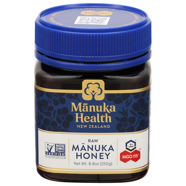 Cold, Flu & Allergy Manuka Health Manuka Honey, Raw, MGO 115+, 6+ UMF hero