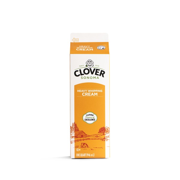 Cream Clover Sonoma Conventional  Heavy Whipping Cream Quart hero