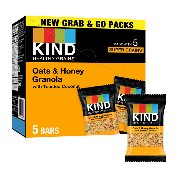 KIND Healthy Grains Clusters Oats and Honey hero