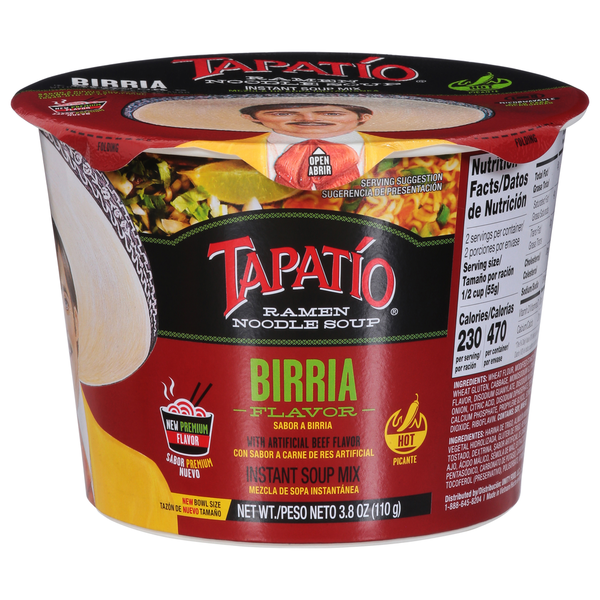 Soup, Broth & Bouillon Tapatio Instant Soup Mix, Birria Flavor hero