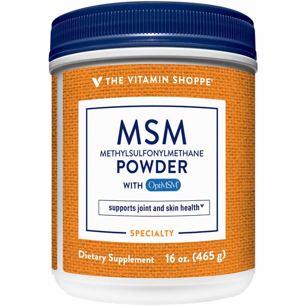 Bone & Joint Health The Vitamin Shoppe MSM Powder - 1,000 MG (454 Servings) hero