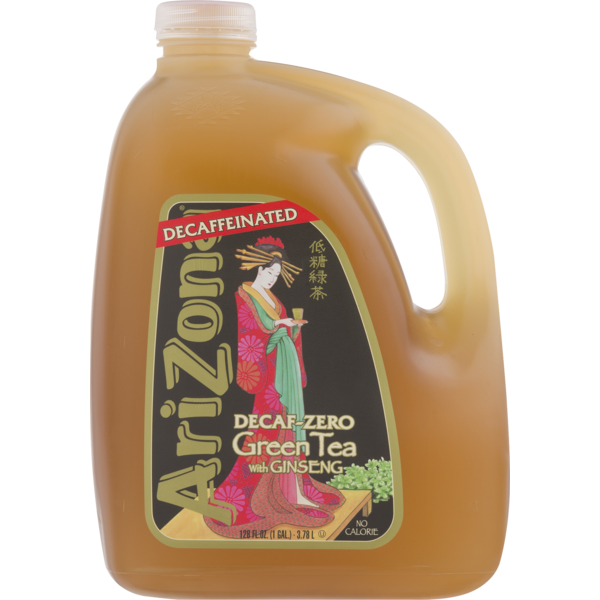 Coffee & Teas (Ready to Drink) AriZona Decaf-Zero Green Tea Ginseng hero