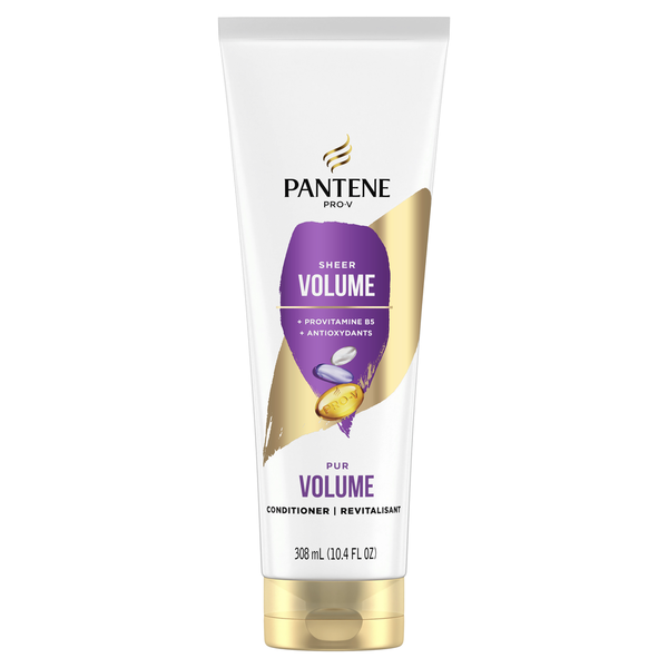 Pantene Conditioner, Smooth and Sleek for Dry Frizzy Hair, Color Safe hero