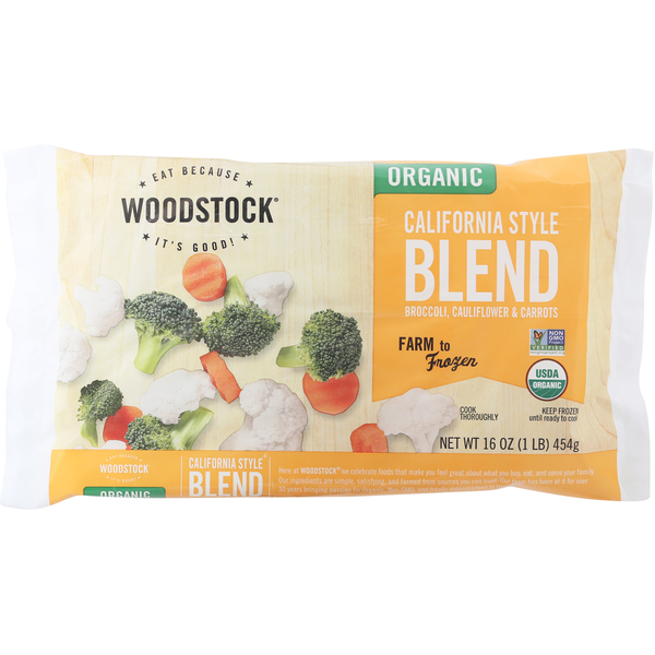 Frozen Produce WOODSTOCK California Style Blend, Organic hero