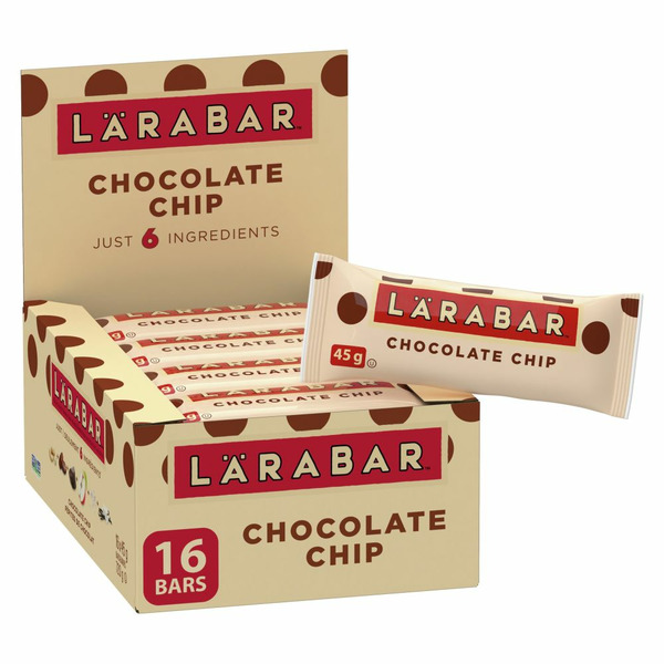 Candy & Chocolate LÄRABAR Energy Bar, Chocolate Chip (Case) hero