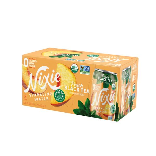 Water, Seltzer & Sparkling Water Nixie Sparkling Water Peach Black Tea hero