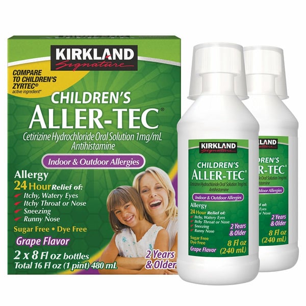 Baby First Aid & Vitamins Kirkland Signature Kirkland Signature Children's Aller-Tec Syrup, 16 oz hero