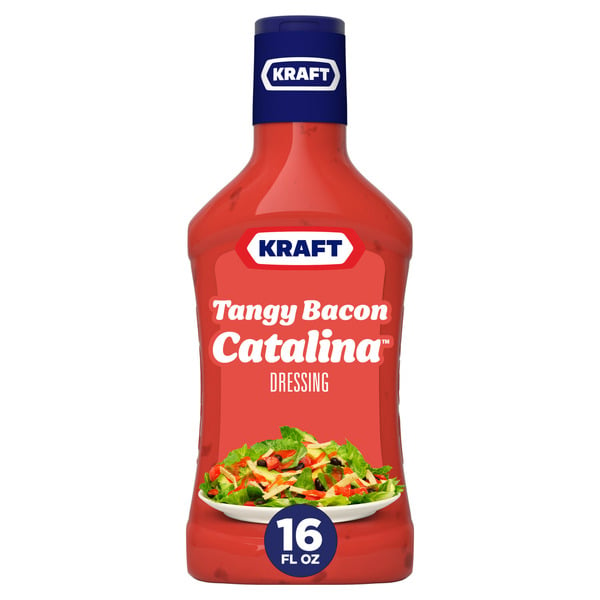 Salad Dressing & Toppings Kraft Tangy Bacon Catalina Salad Dressing hero