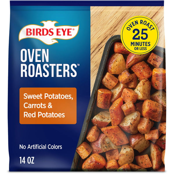 Frozen Produce Birds Eye Oven Roasters Seasoned Sweet Potatoes, Carrots & Red Potatoes Frozen Vegetables hero