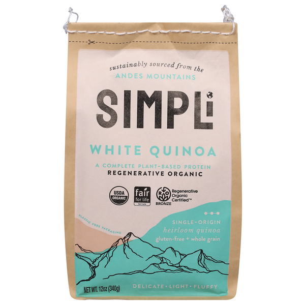 Bulk Grains, Rice & Dried Beans simpli White Quinoa hero