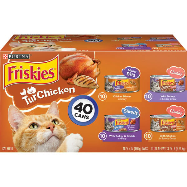 Cat Food & Care Purina Friskies Gravy Wet Cat Food , TurChicken Extra Gravy Chunky, Meaty Bits & Shreds hero