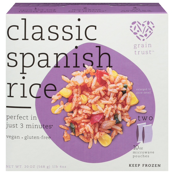 Frozen Meals Grain Trust Rice, Classic Spanish hero