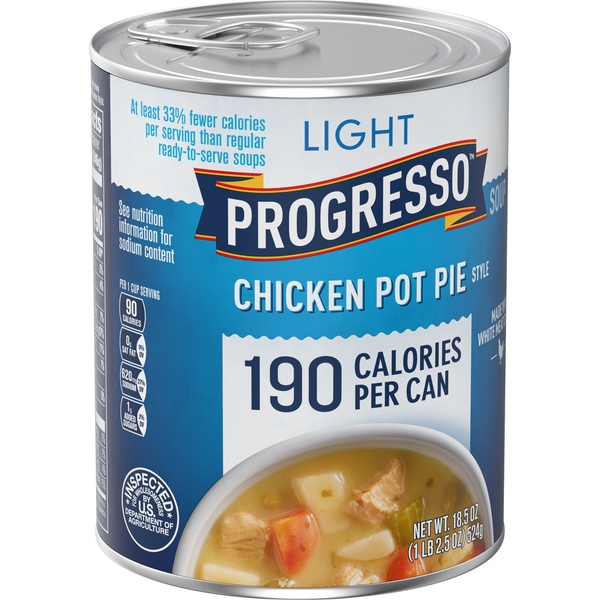 Soup, Broth & Bouillon Progresso Light, Chicken Pot Pie Style Soup hero