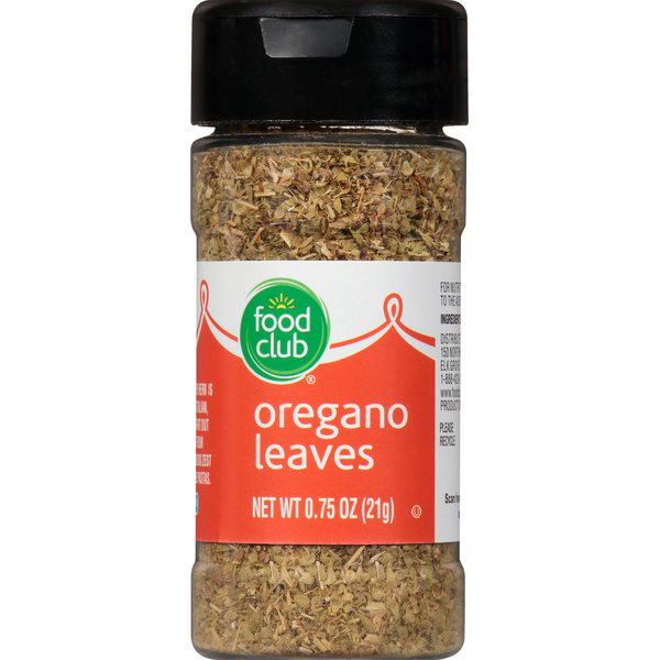 Fresh Herbs Food Club Oregano Leaves hero