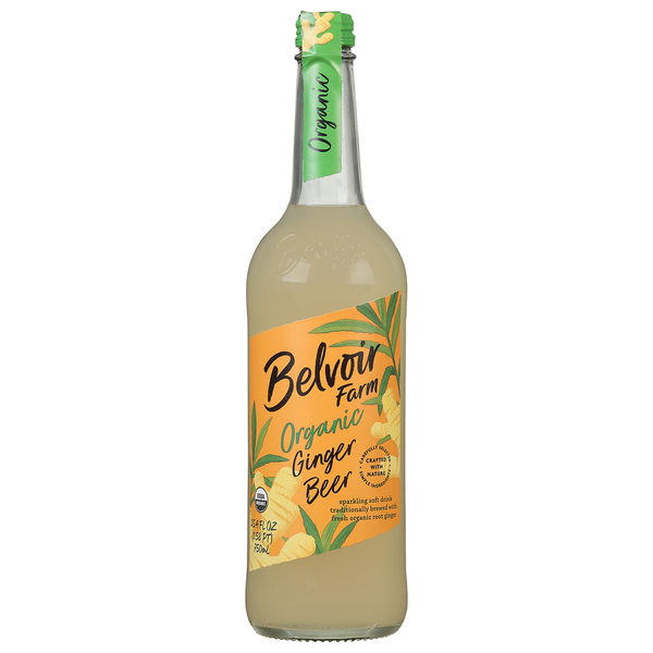 Soft Drinks Belvoir Farm Sparkling Soft Drink, Organic, Ginger Beer hero