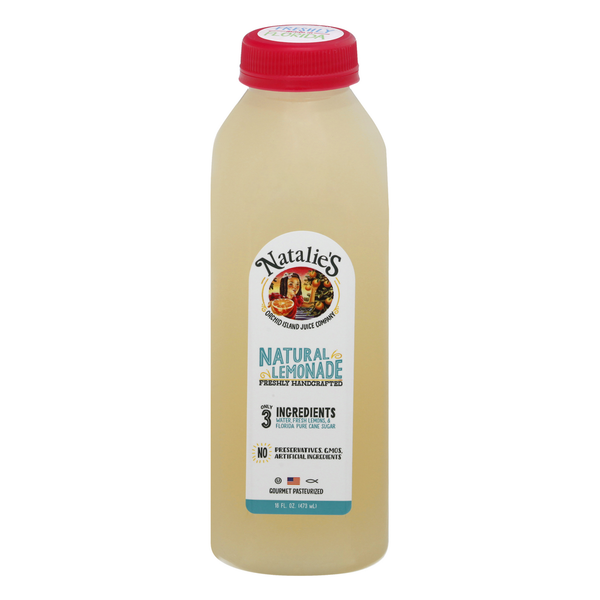 Refrigerated Juice (Produce) Natalie's Lemonade, Natural hero