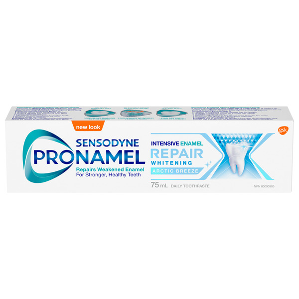 Sensodyne Pronamel Toothpaste, Intensive Enamel Repair Whitening Toothpaste, Arctic Breeze hero