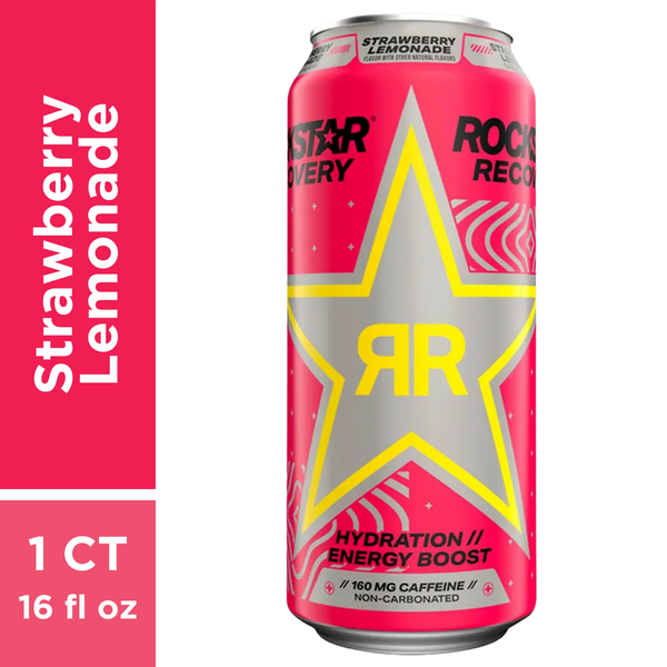 Rockstar Energy Drink, Strawberry Lemonade hero