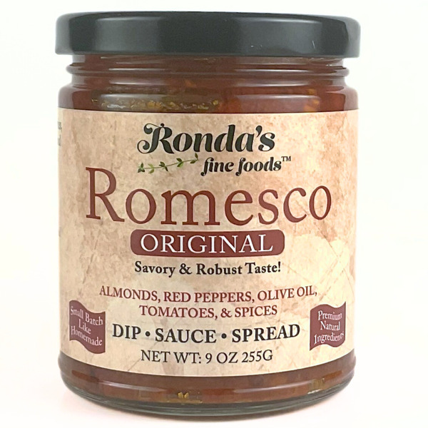 Marinades & Meat Preparation Ronda's Fine Foods Original Romesco Dip/Sauce/Spread hero