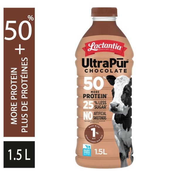 Milk Lactantia Ultapur Chocolate Milk 1% hero