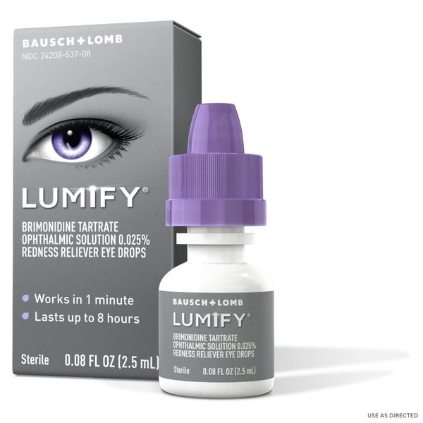 Eye & Ear Care Lumify® Redness Reliever Eye Drops (Brimonidine Tartrate Ophthalmic Solution 0.025%) hero