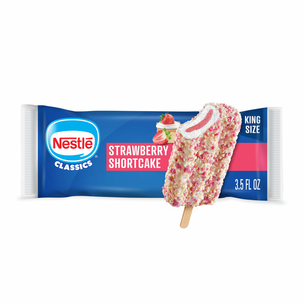 Ice Cream & Toppings Nestle Strawberry Shortcake Ice Cream Bar hero