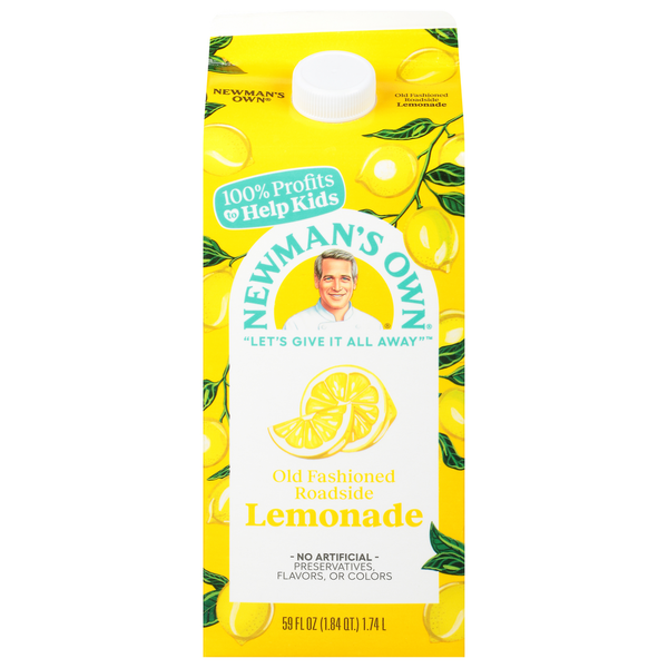 Refrigerated Newman's Own Lemonade, Old Fashioned Roadside hero