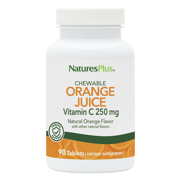 Vitamins & Minerals NaturesPlus Orange Juice Vitamin C 250 mg Chewables hero