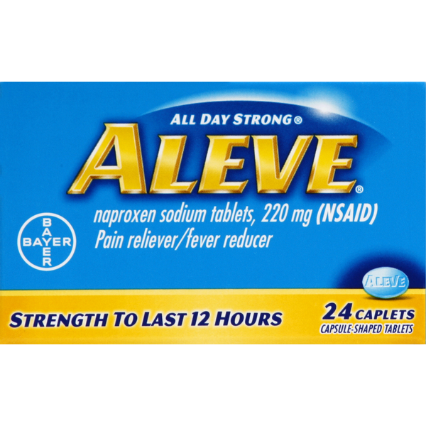 Muscles, Joints & Pain Relief Aleve Caplets 24 Ct hero