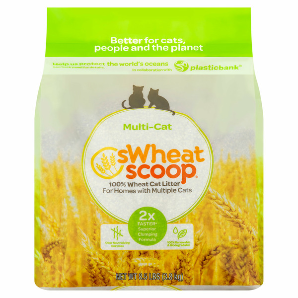 Cat Food & Care Swheat Scoop Multi-cat 100% Wheat Cat Litter hero