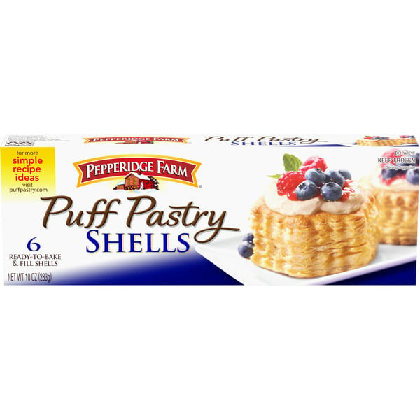 Frozen Dessert Pepperidge Farm Frozen Shells Pastry Dough hero