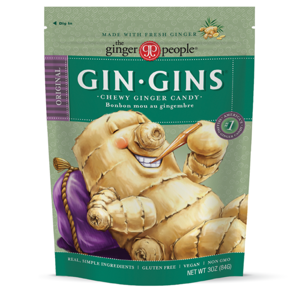 Candy & Chocolate The Ginger People Gin Gins Original Ginger Chews hero