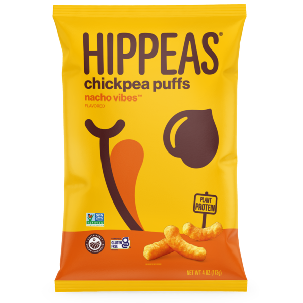 Fruit & Vegetable Snacks HIPPEAS Chickpea Puffs, Nacho Vibes hero