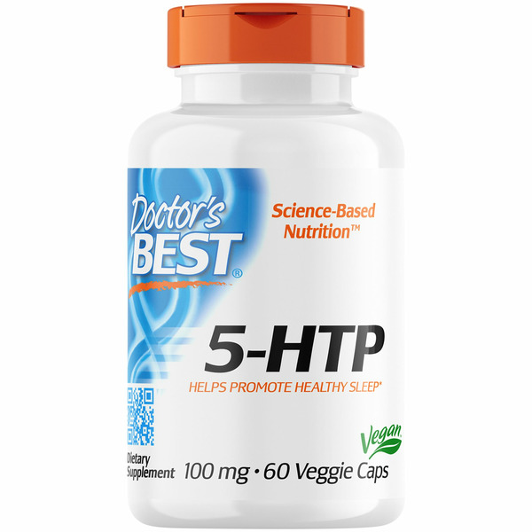 Sleep & Mood Support Doctor’s Best Best 5-HTP, 100 mg, Veggie Caps hero