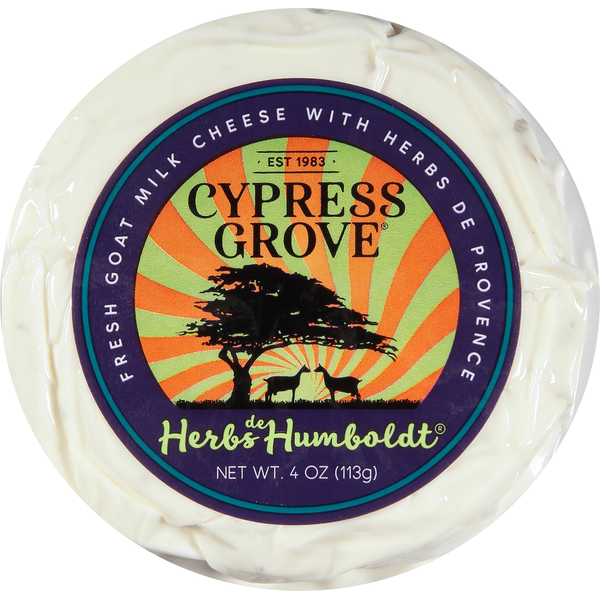 Packaged Cheese Cypress Grove Fresh Goat Milk Cheese, Herbs de Humboldt hero